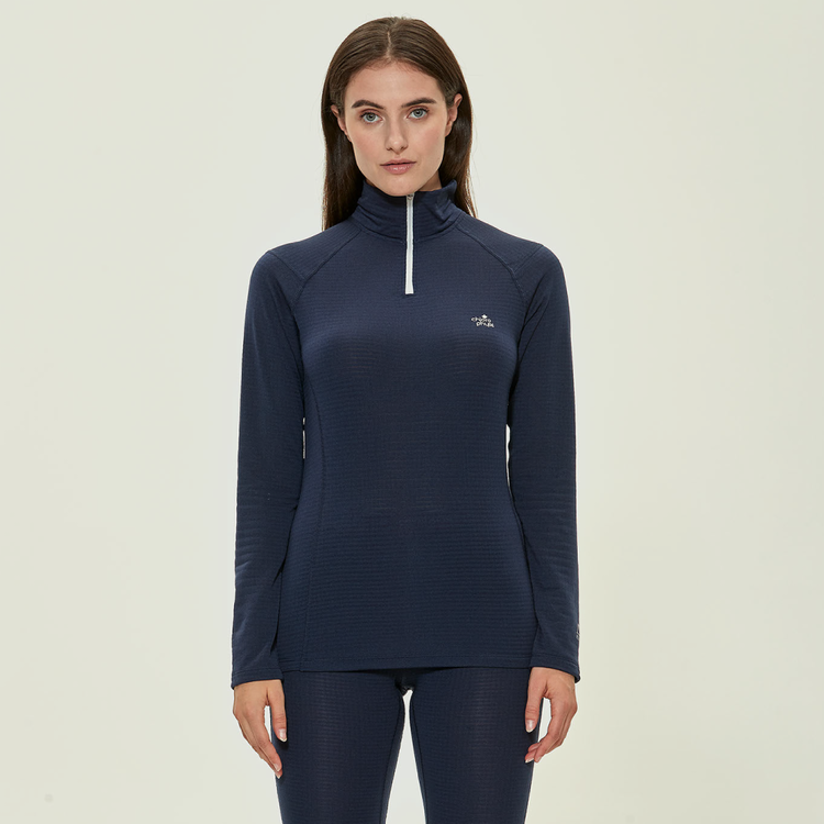 Chlorophylle Chandail CHL plus col zip - Femme