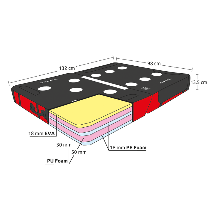 Cassin Matelas d'escalade Domino