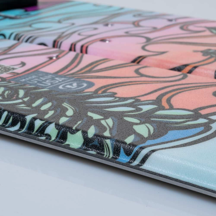 Voilé Splitboard Revelator Artwork by Kylee Firlit 2023 - femme