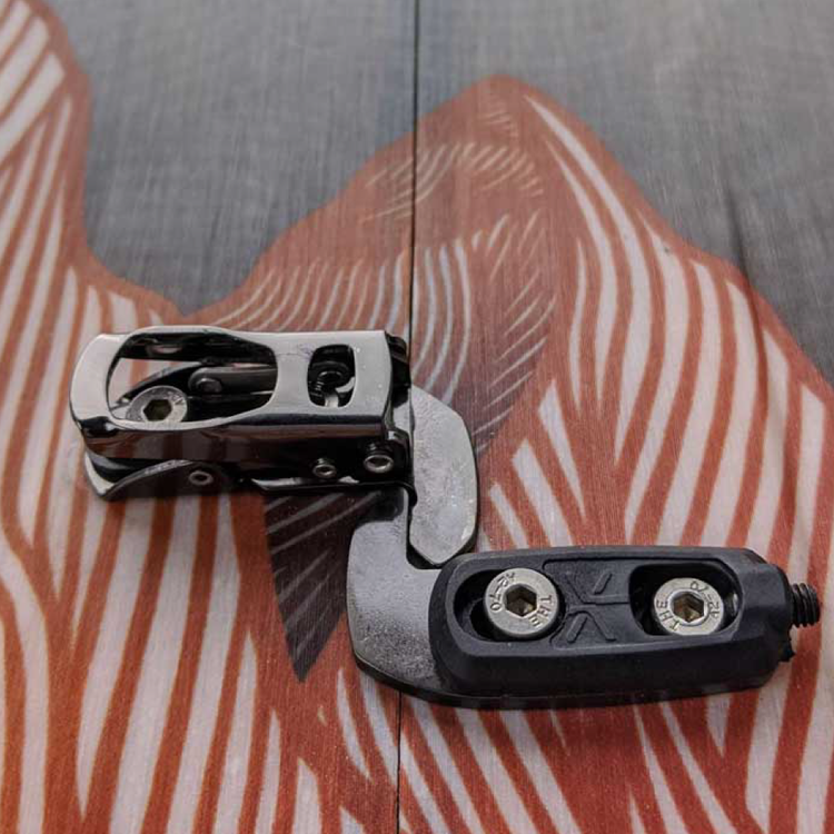 Karakoram UltraClip 2.0 (with Standard top mount M5 Coarse Hardware) Splitboard