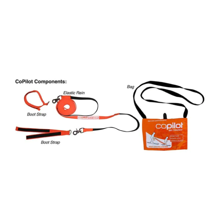 Ski Ties Harnais de bottes pour l'apprentissage du ski CoPilot