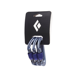 Black Diamond Mousqueton à vis Liteforge - paquet de 3