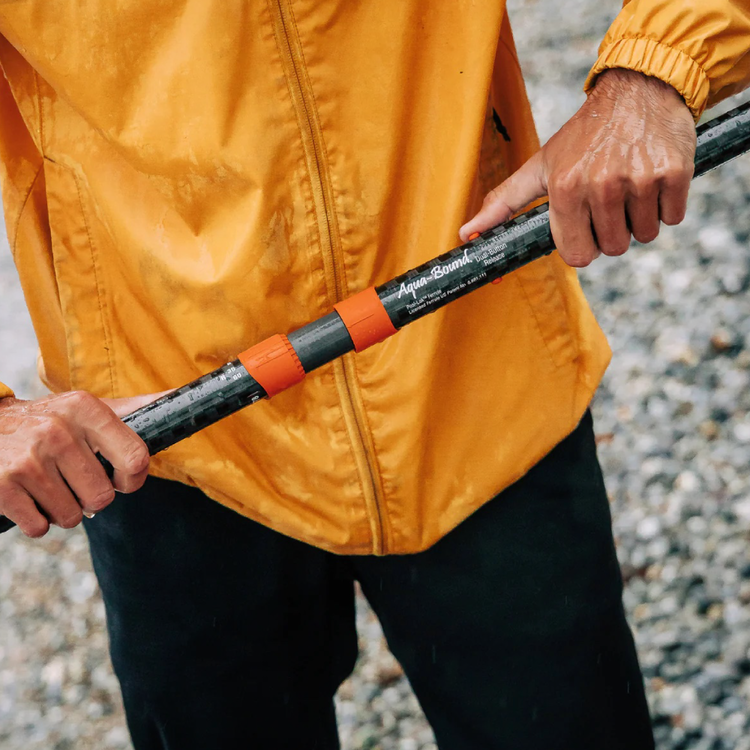 Aqua Bound Pagaie de kayak Eagle Ray Hybrid Posi-Lok 2 pc