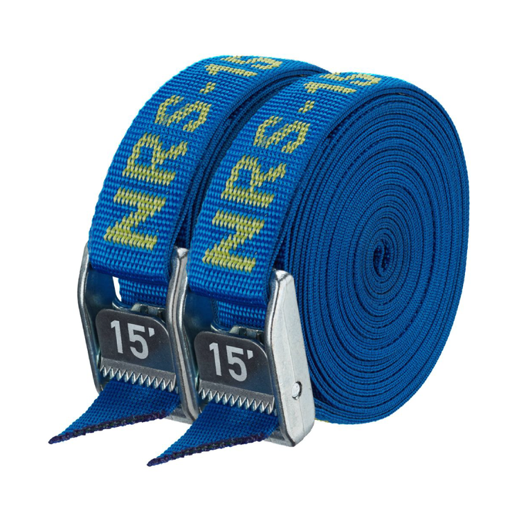 NRS Sangle d'attache 1" HD Bleu iconic (paire)