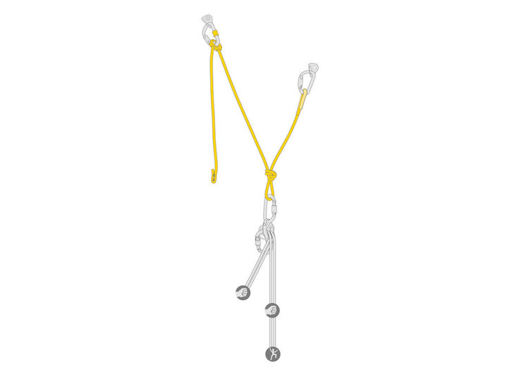 Petzl Longe de vie Dual Connect Vario