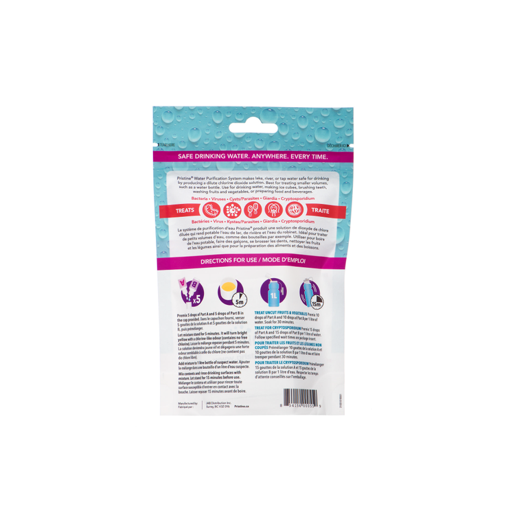 Pristine Systeme de purification d'eau Pristine