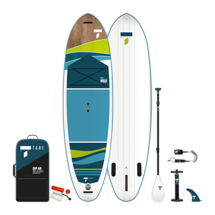 Tahe Planche à pagaie gonflable Breeze 10'6" Performer Air Pack
