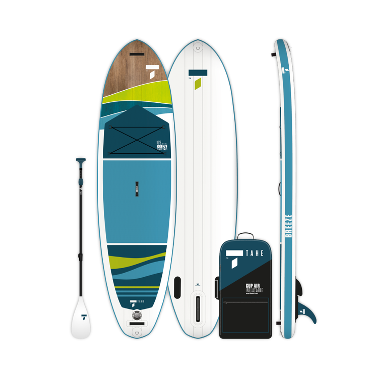 Tahe Planche à pagaie gonflable Breeze 10'6" Performer Air Pack