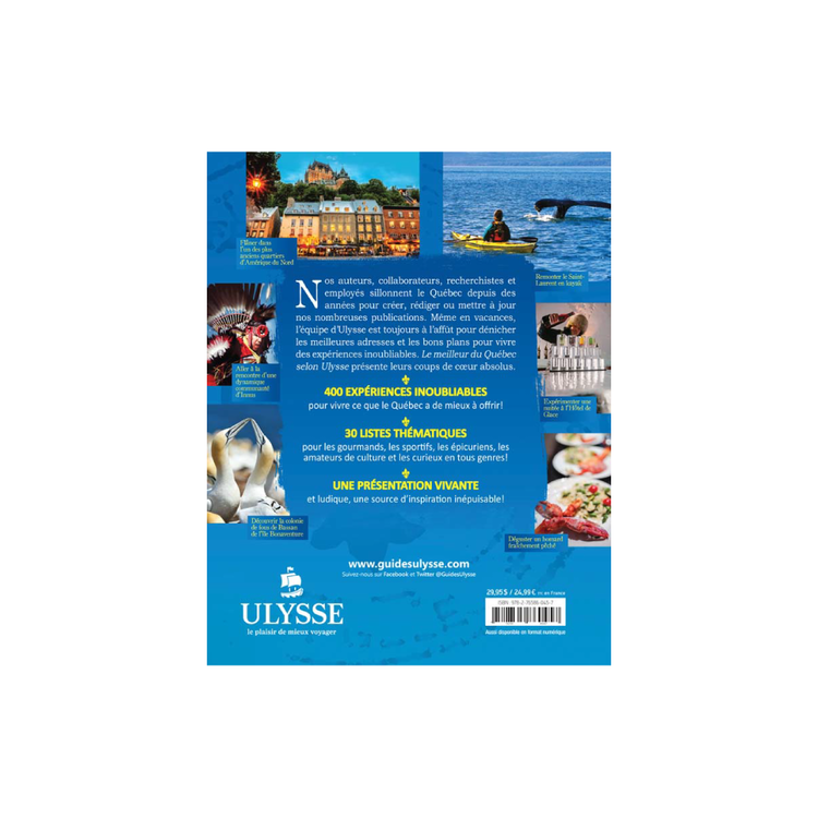 Ulysse Le meilleur du Québec selon Ulysse