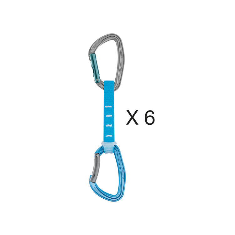 Petzl Dégaines Djinn Axess 12cm - paquet de 6