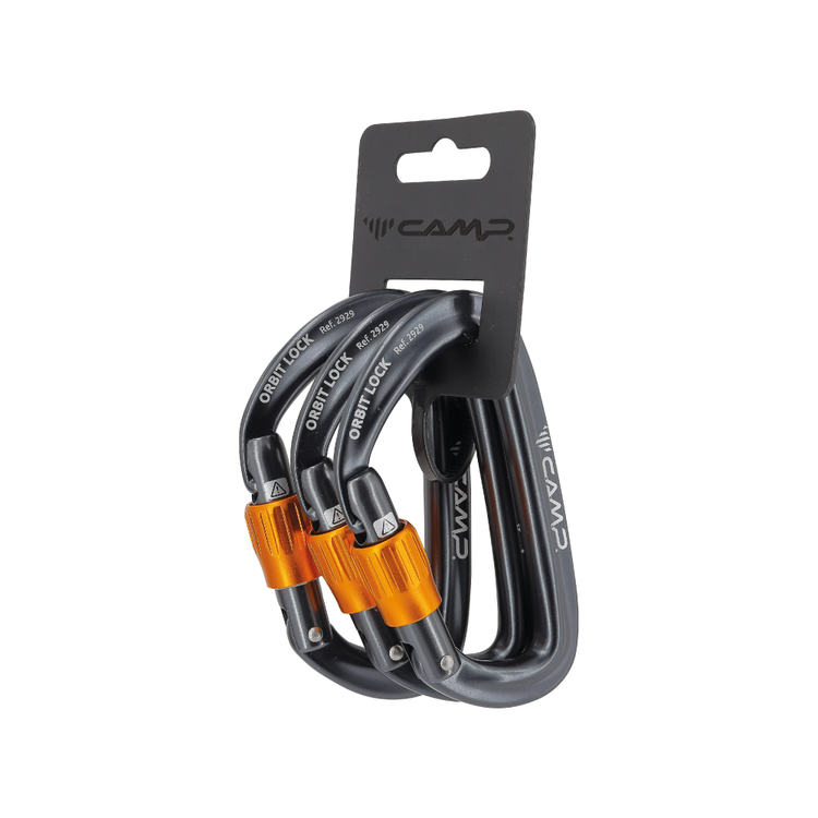 Camp Mousqueton à vis Orbit - paquet de 3