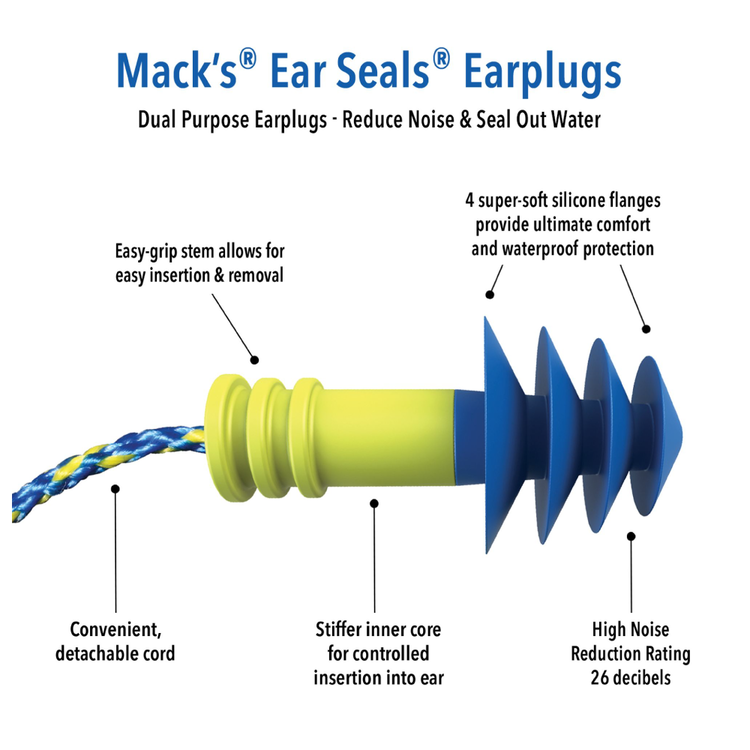 NRS Bouchons d'oreilles Mack's
