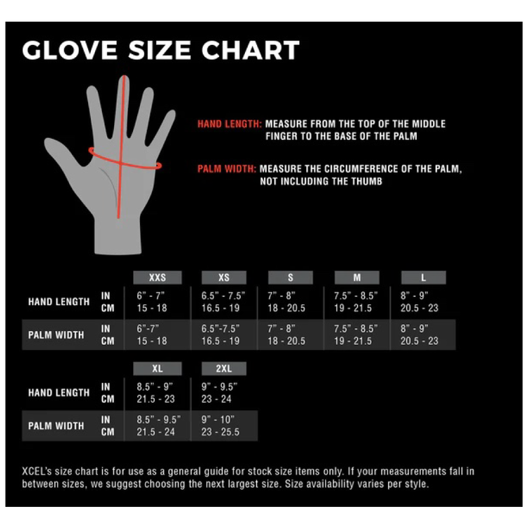 Xcel Gants néoprène Infiniti 3mm