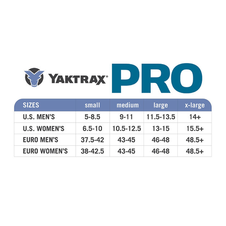 Yaktrax Crampons de marche Yaktrax Pro