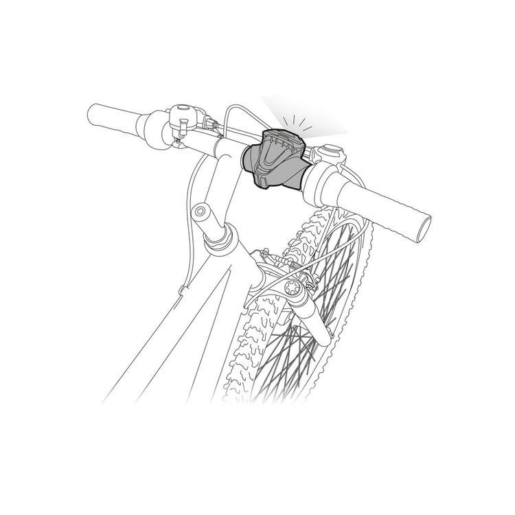 Petzl Adaptateur pour vélo Bike Adapt