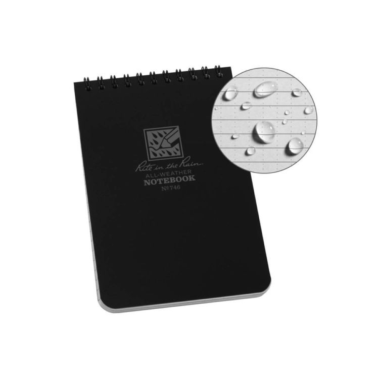 Rite in the rain Carnet à spirales résistant aux intempéries 4"X6"