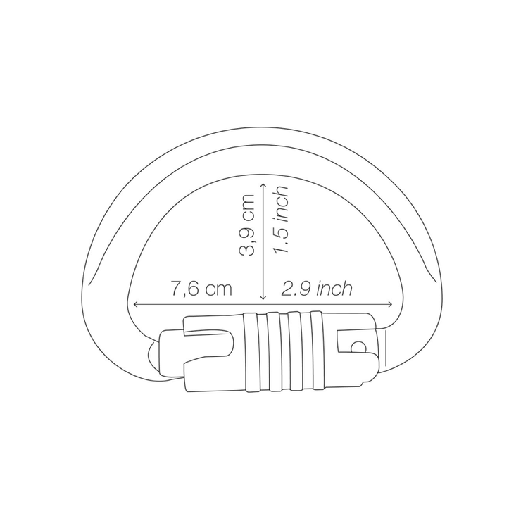 Petzl Mousqueton Omni