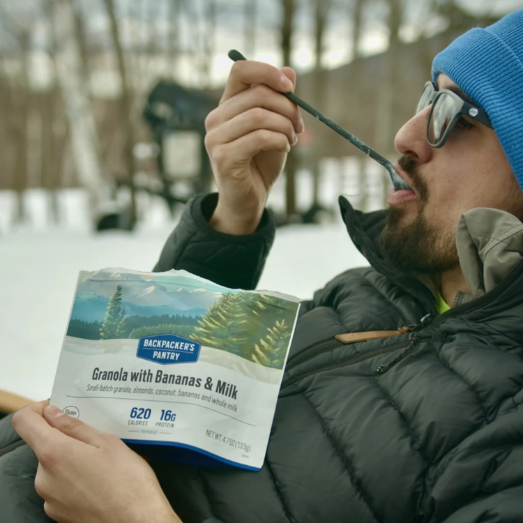 Backpacker's Pantry Granola avec banane et lait