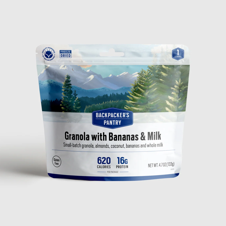 Backpacker's Pantry Granola avec banane et lait