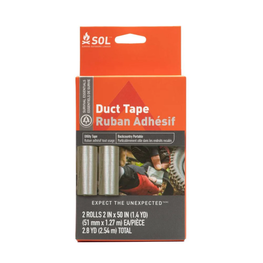 Survive Outdoors Longer (SOL) Ruban adhésif (duct tape) - 2 rouleaux de 50 pi