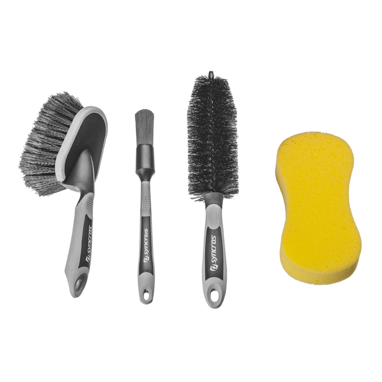 Syncros Trousse de brosses et éponges pour vélo