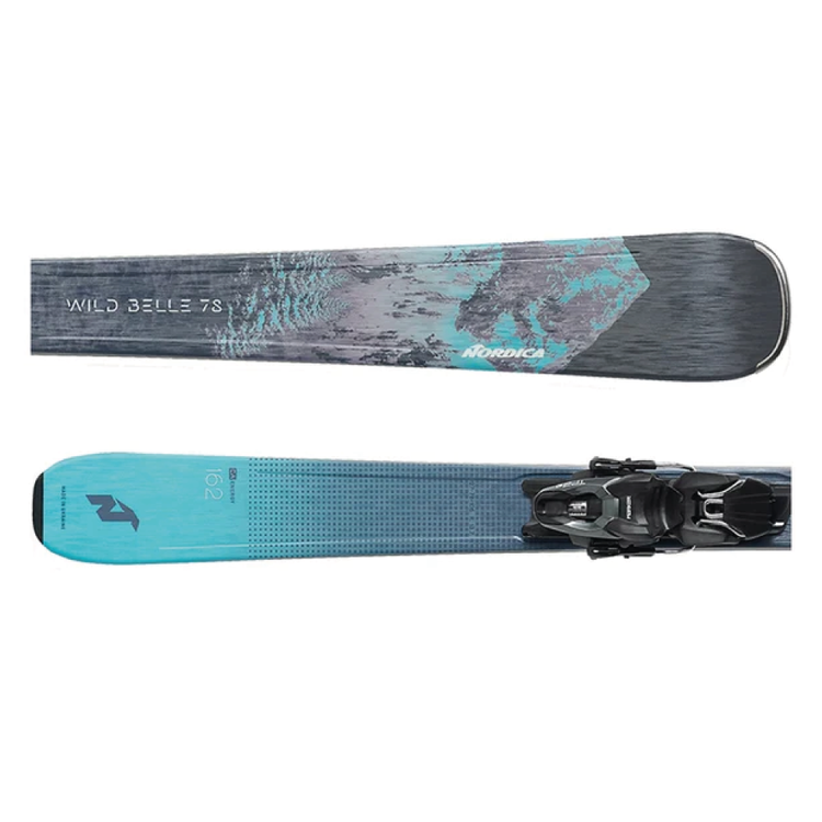 Nordica Ski alpin Wild Belle 78 + Fixations TP2 compact 10 FDT