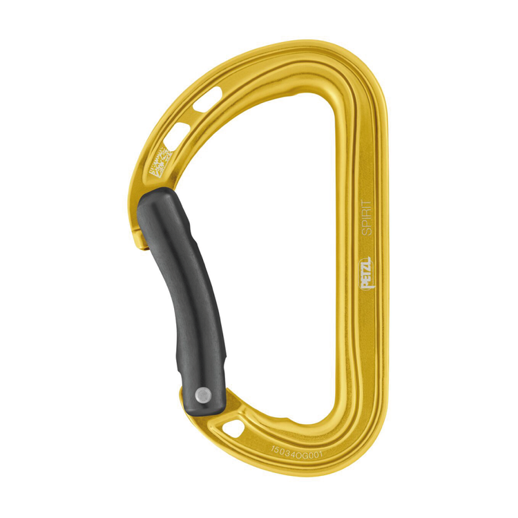 Petzl Mousqueton Spirit Bent (unité)