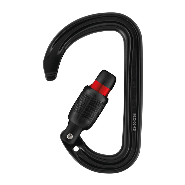 Petzl Mousqueton Sm'D à vis Screw-lock