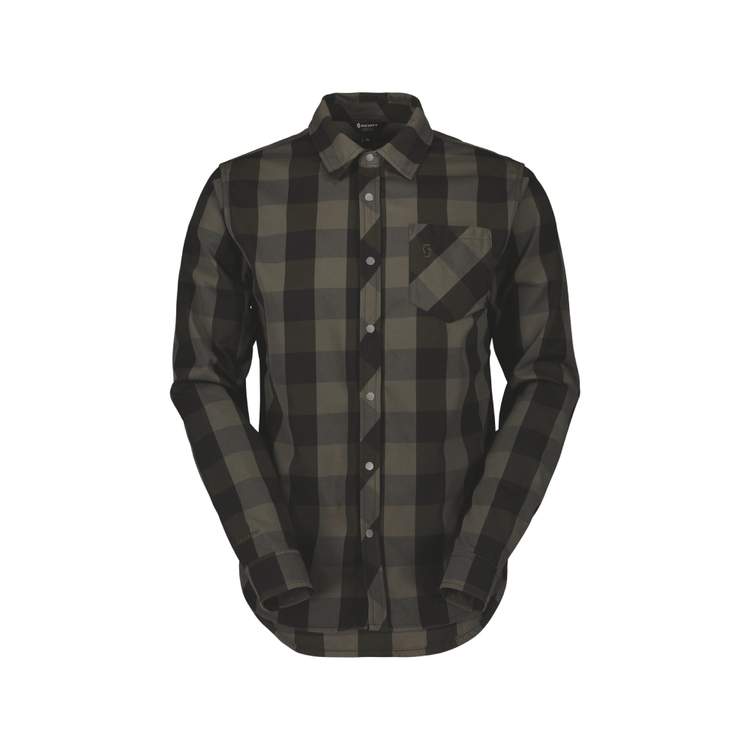 Scott Chemise Trail Flow Check à manches longues - femme