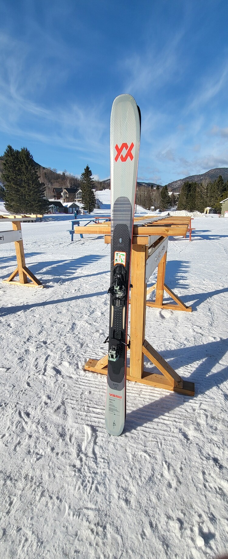 Flotte Loc MTED 24-25 - Skis Haute-route Blaze 94 165 cm + Fixation Cruise 10 + Climb 2.0  #1 (usagé)