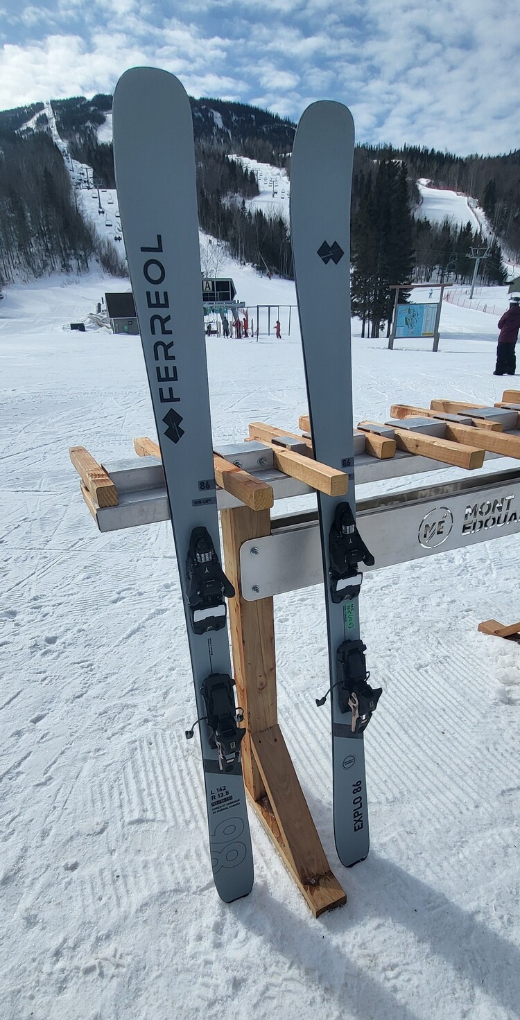 Flotte Loc MTED 24-25 - Skis Haute-route Explo 86 162 cm + Shift 10 (23,5-25,5) + Tour Explore (usagé)