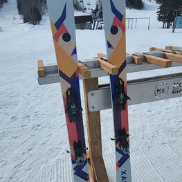 Skis Haute-route La Chèvre 161 cm + Cruise 10 + Tour Explore (usagé)