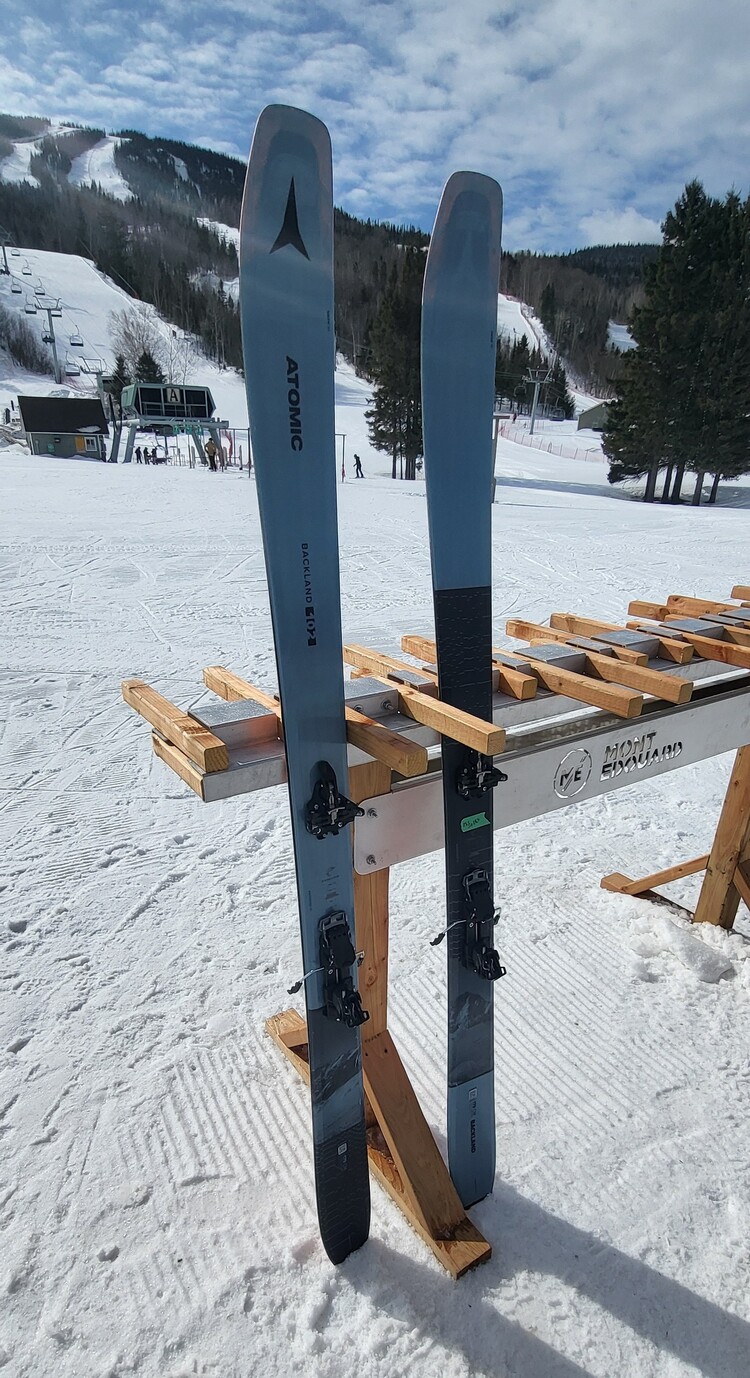 Flotte Loc MTED 24-25 -Skis Haute-route Backland 102 179 cm + Fixation Shift 13 + Climb 2.0 (usagé)