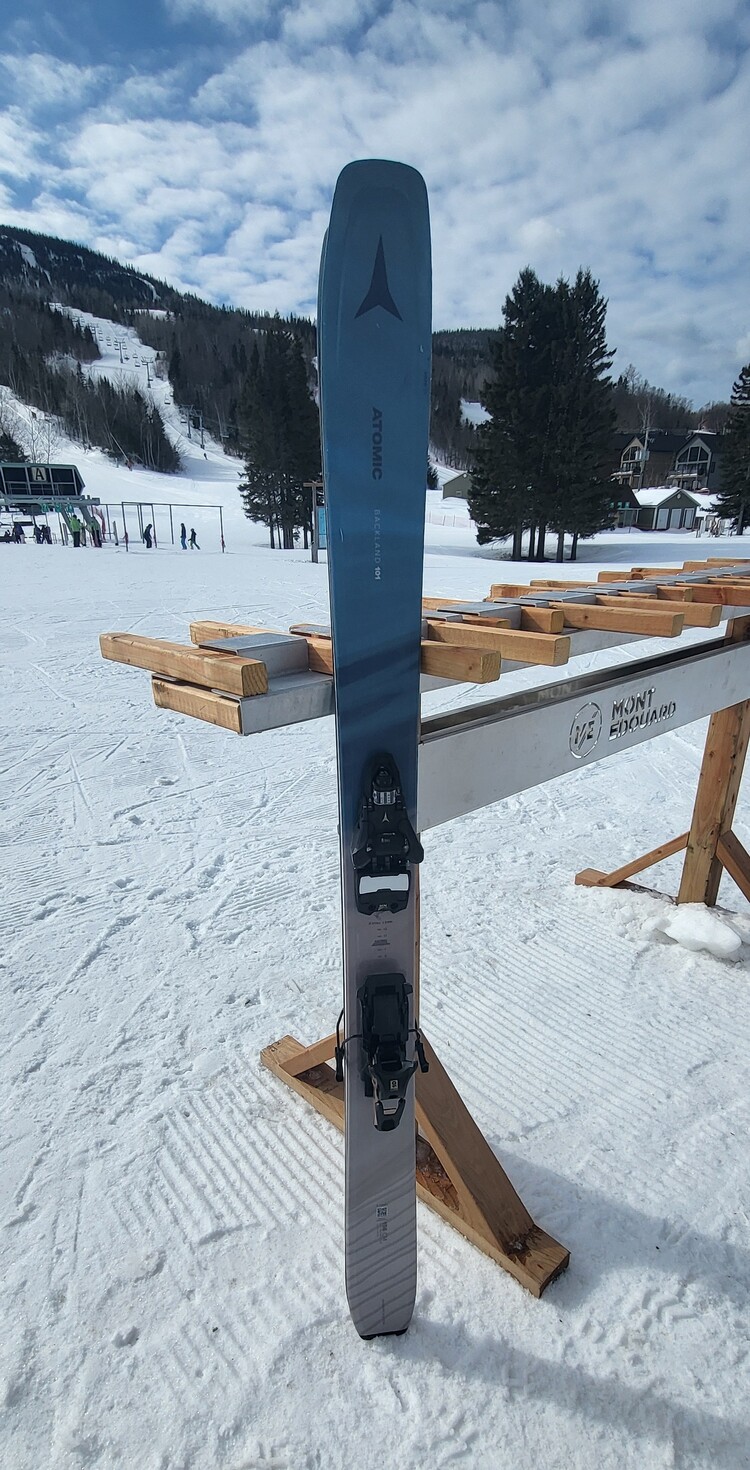 Flotte Loc MTED 24-25 - Skis Haute-route Backland 101 156cm + Fixation Shift 10 + Climb 2.0 (usagé)