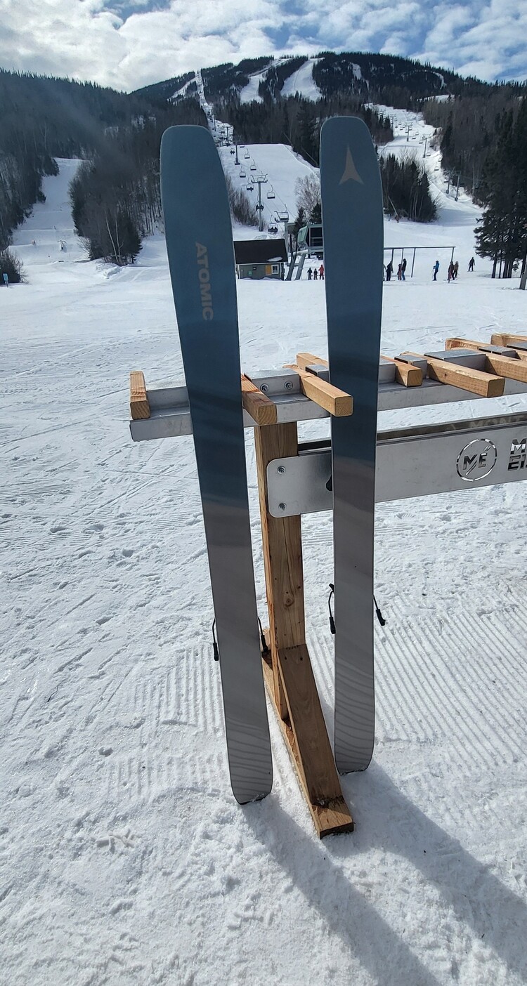 Flotte Loc MTED 24-25 - Skis Haute-route Backland 101 156cm + Fixation Shift 10 + Climb 2.0 (usagé)