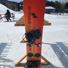 Splitboard Voilé Spartan Ascent 154 cm Climb 2.0 + Fixation Light Speed Small (usagé)