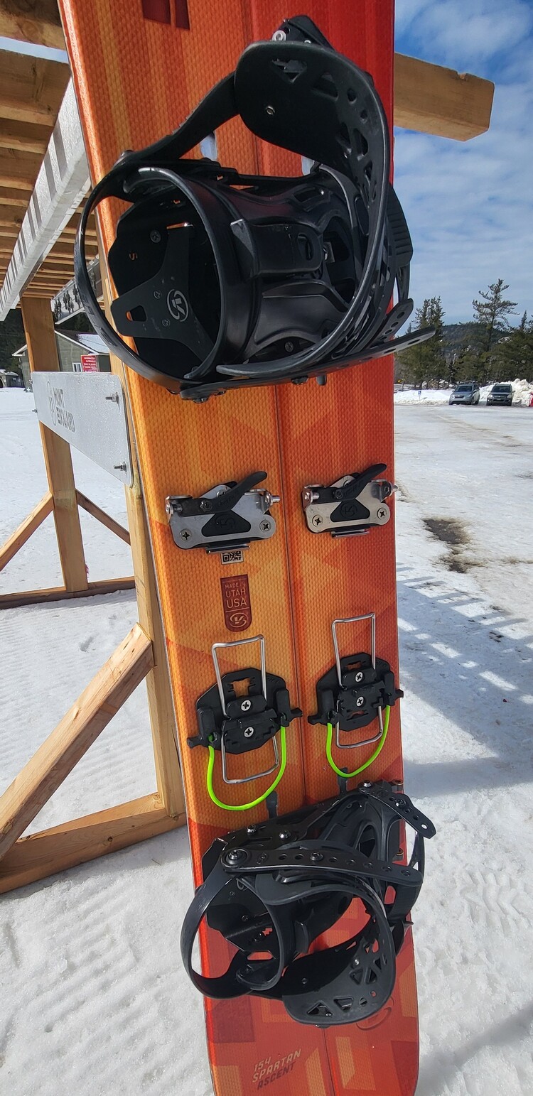 Flotte Loc MTED 24-25 - Splitboard Voilé Spartan 154 cm Climb 2.0 + Fixation Light Speed Small (usagé)