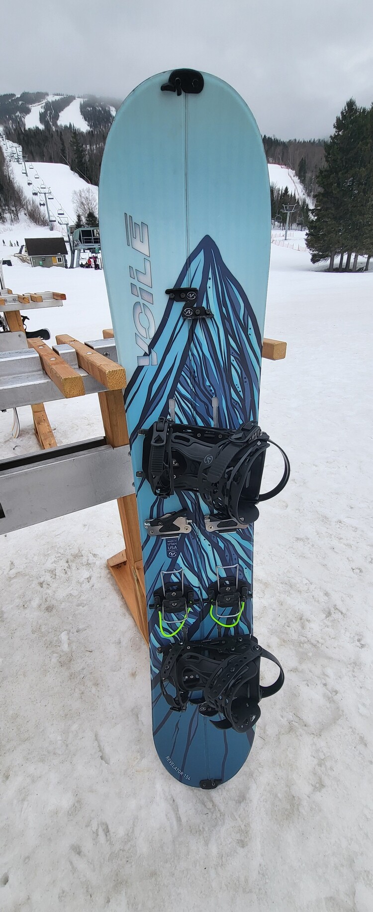 Flotte Loc MTED 24-25 - Splitboard Voilé Revelator 154 cm Tour Explore + Fixation Light Speed Medium (usagé)