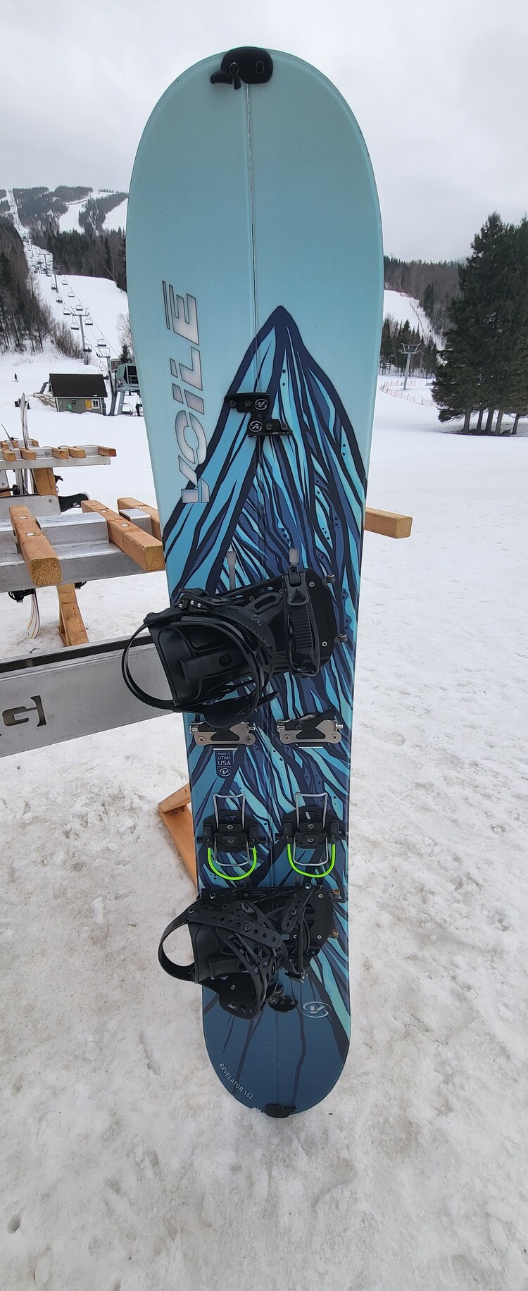 Flotte Loc MTED 24-25 - Splitboard Voilé Revelator 162 cm Climb 2.0 + Fixation Light Speed Large (usagé)