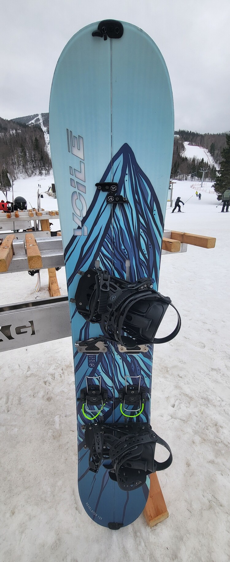 Flotte Loc MTED 24-25 - Splitboard Voilé Revelator 159 cm Climb 2.0 + Fixation Light Speed Large (usagé)