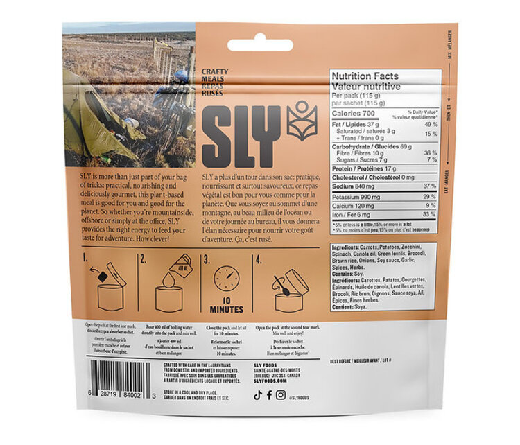 SLY floods inc. Velouté du jardin