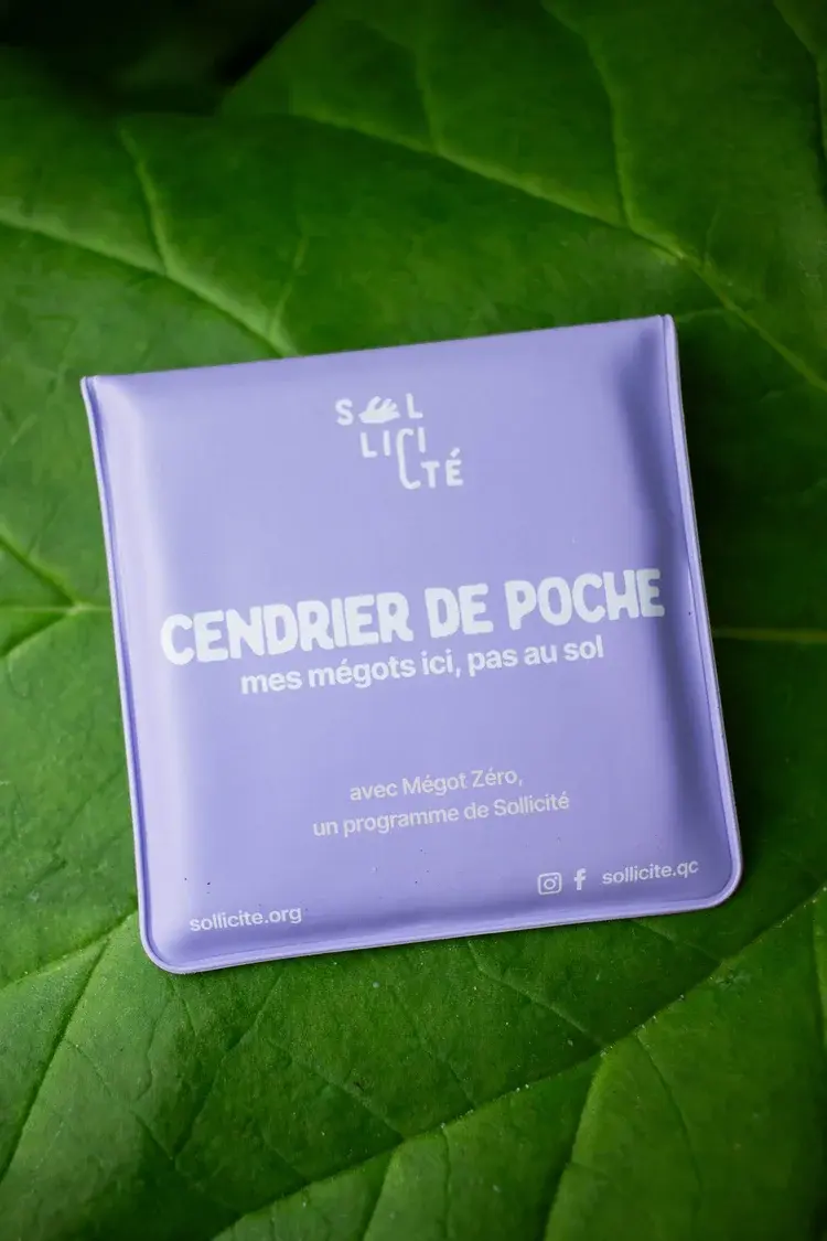 Mégot Zéro Cendrier de poche Mégot Zéro