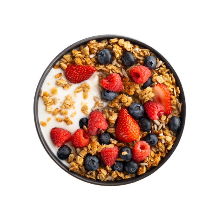 SLY floods inc. Granola aux fruits rouges