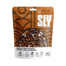 SLY floods inc. Granola chocolat et arachides