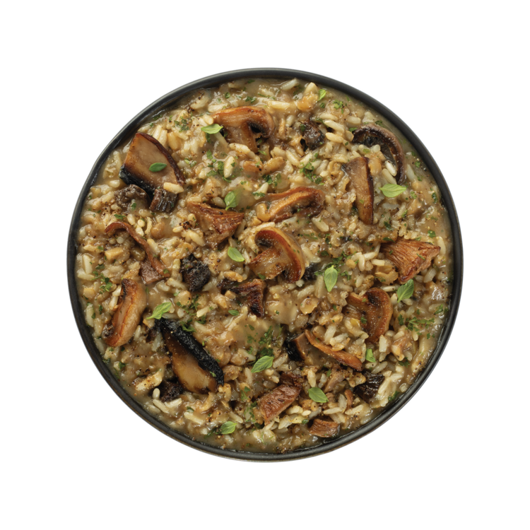 SLY floods inc. Risotto aux champignons