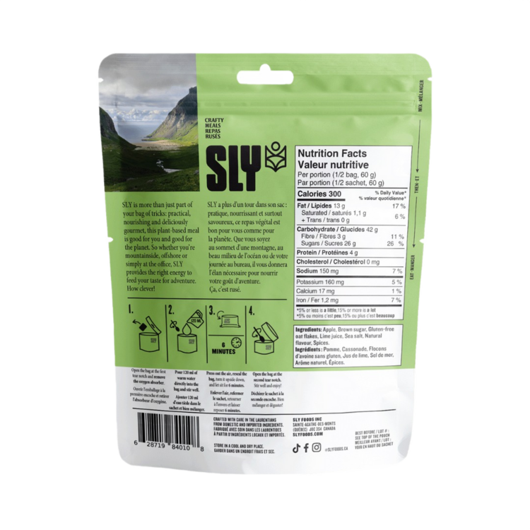 SLY floods inc. Croustade aux pommes