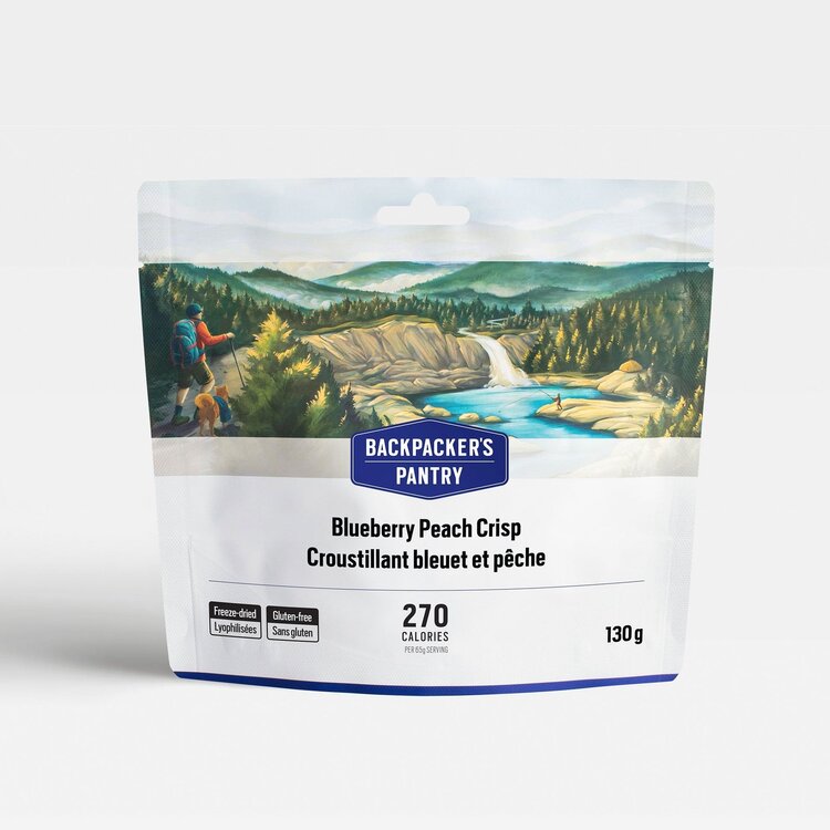 Backpacker's Pantry Croustillant bleuet et pêche
