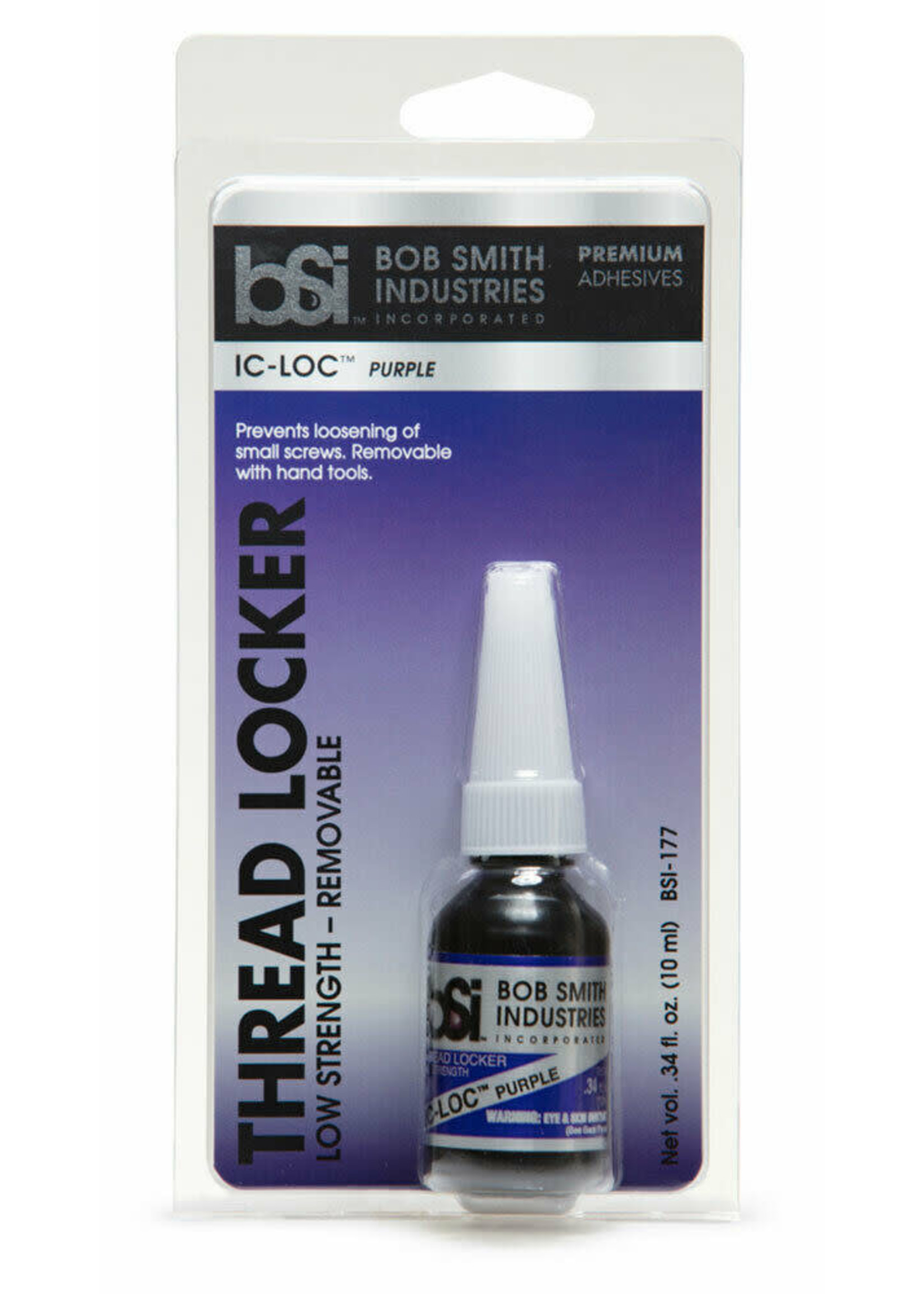 BSI BSI177 IC-LOC-PURPLE Lower Strength Thread Locker 1/3 fl.oz