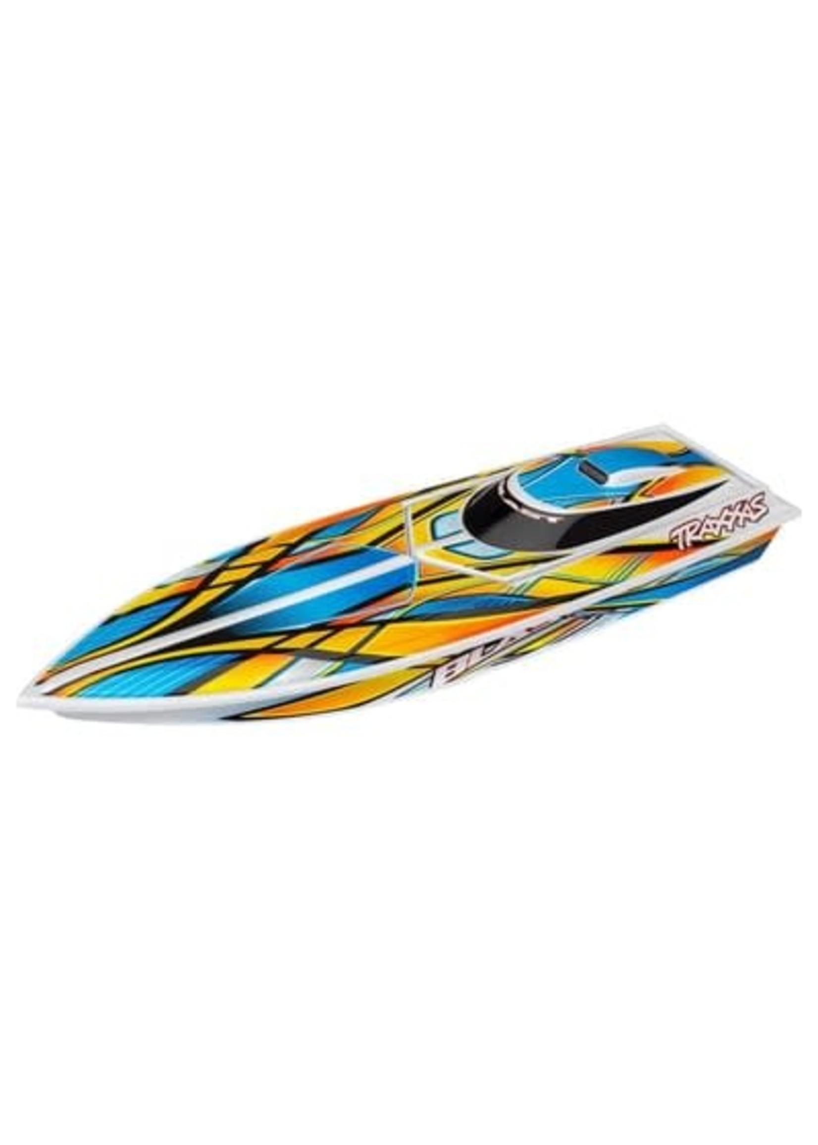 Traxxas 38104-1-ORNG Blast: High Performance Race Boat with TQ 2.4GHz radio system