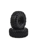 Traxxas Tires and wheels, assembled, glued (Tactical 1.9'' wheels, Canyon Trail 4.6x1.9'' tires) (2)